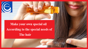 Make your own special oil according to the special needs of the hair